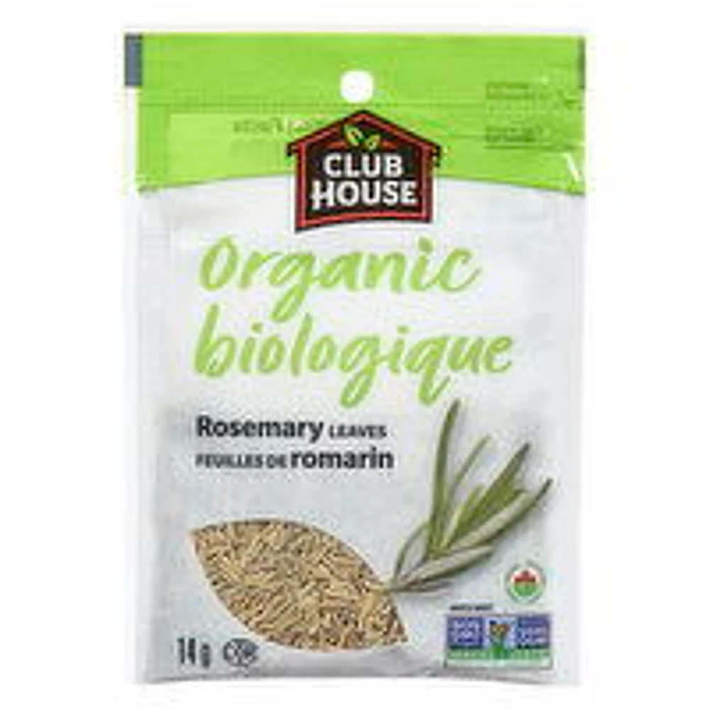 Club House - Organic Rosemary Leaves, 14 Gram