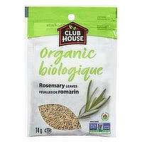 Club House - Organic Rosemary Leaves, 14 Gram