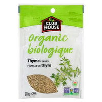 Club House - Organic Thyme Leaves, 20 Gram