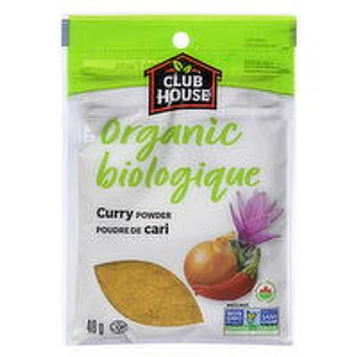 Club House - Organic Curry Powder, 40 Gram