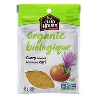Club House - Organic Curry Powder, 40 Gram