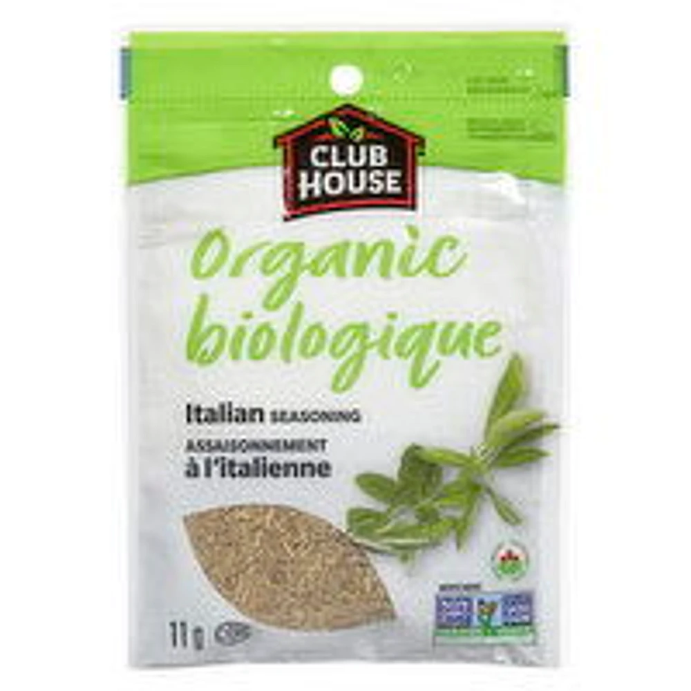 Club House - Organic Italian Seasoning, 11 Gram