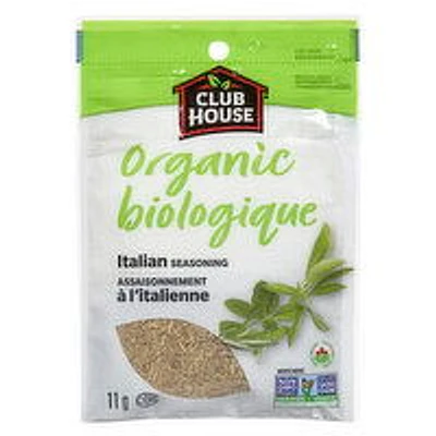 Club House - Organic Italian Seasoning, 11 Gram