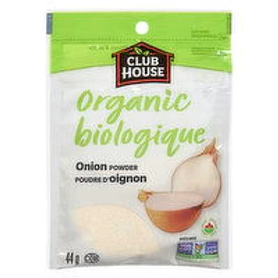Club House - Organic Onion Powder, 44 Gram