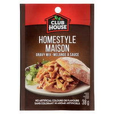 Club House - Gravy Mix - Homestyle, 38 Gram