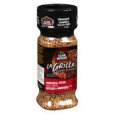 Club House - La Grille Seasoning, Montreal Steak Spice, 188 Gram