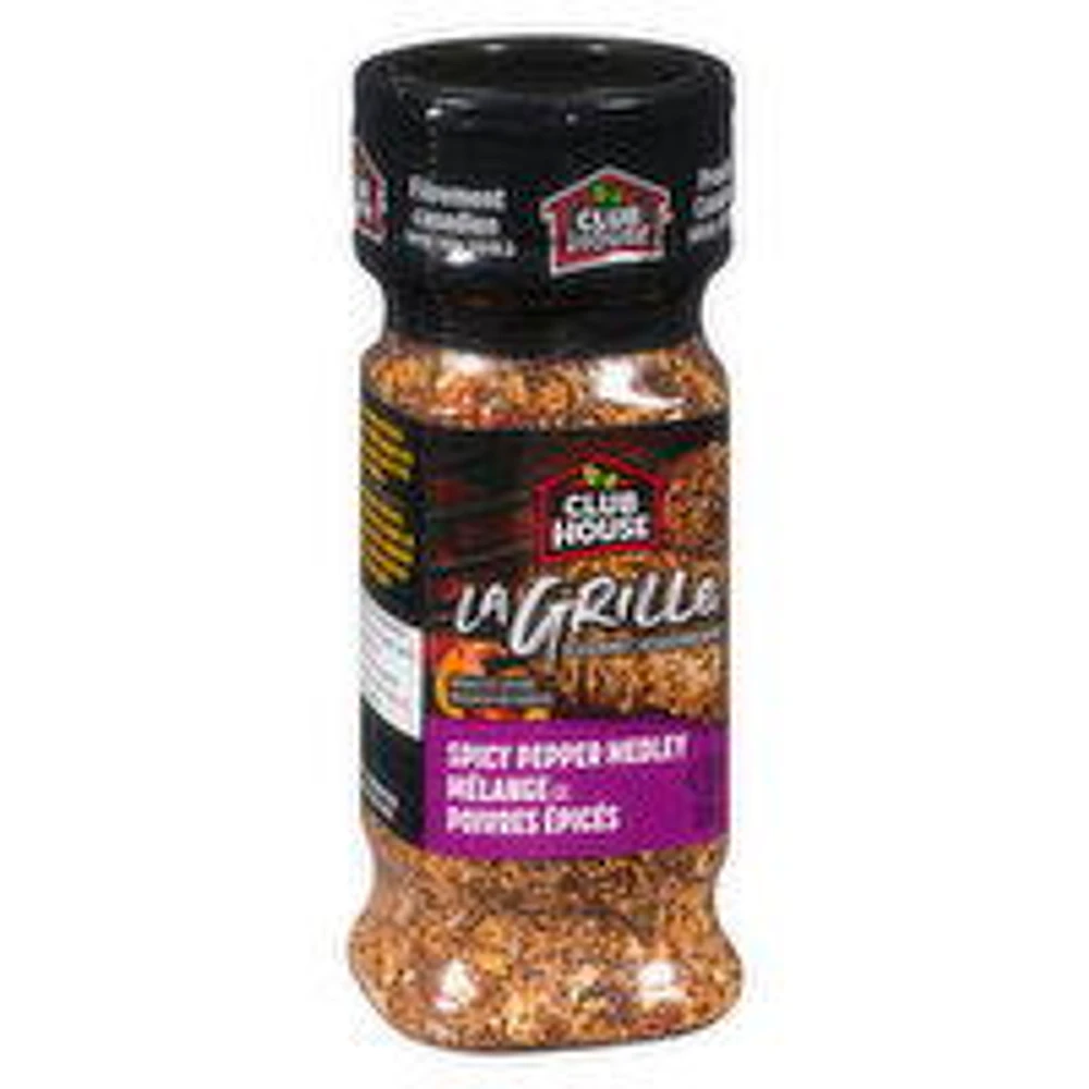 Club House - La Grille Seasoning, Spicy Pepper Medley, 150 Gram