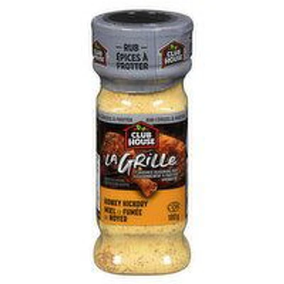 Club House - CLUB HOUSE La Grille Honey Hickory Rub, 180 Gram