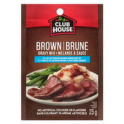 Club House - Brown Gravy Mix - Less Salt, 25 Gram