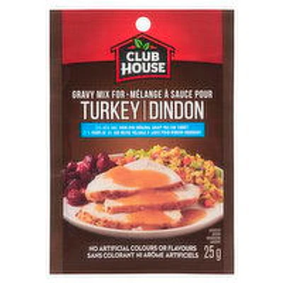 Club House - Turkey Gravy Mix - Less Salt, 25 Gram