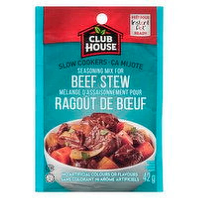 Club House - Slow Cooker Beef Stew Mix, 42 Gram