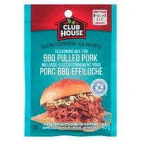 Club House - Slow Cooker BBQ Pulled Pork Mix, 45 Gram
