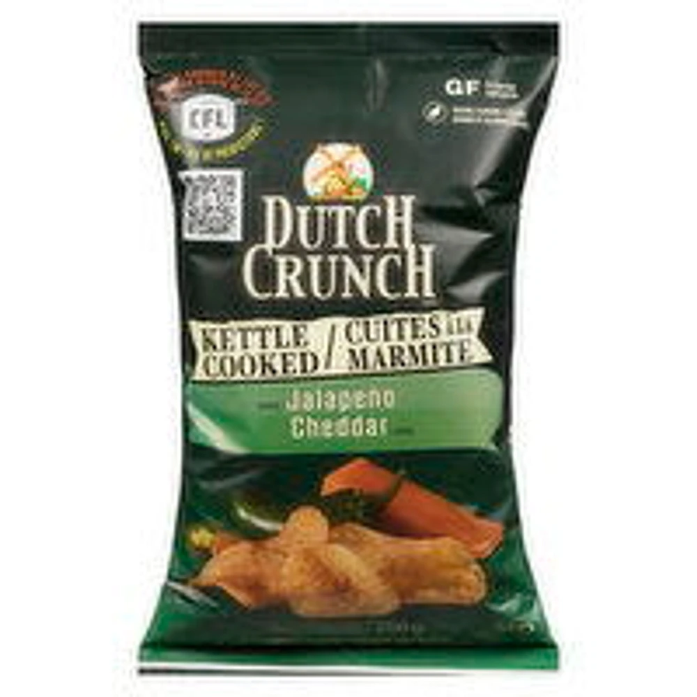 Old Dutch - Kettle Cooked Potato Chips- Jalapeno & Cheddar, 200 Gram
