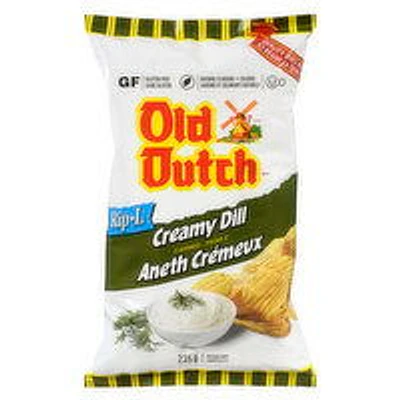 Old Dutch - Rip-L Creamy Dill, 235 Gram
