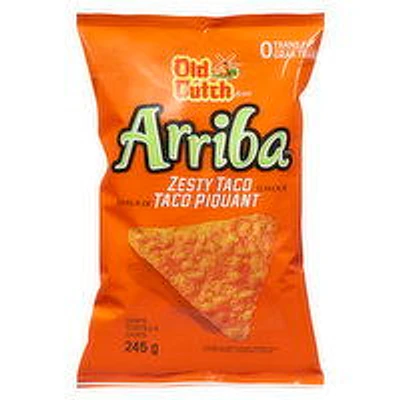 Old Dutch - Arriba Tortilla Chips Zesty Taco, 245 Gram