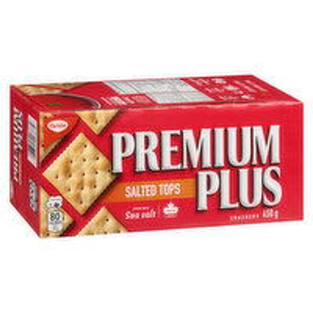 Christie - Premium Plus Salted Tops Crackers, 450 Gram