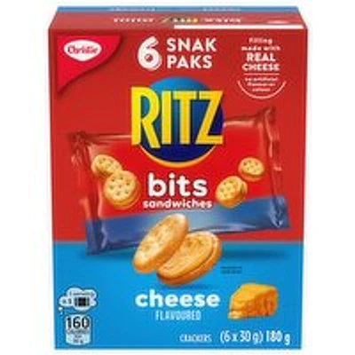 Christie - Ritz Bits Sandwiches Cheese Flavoured Crackers, 6 Each