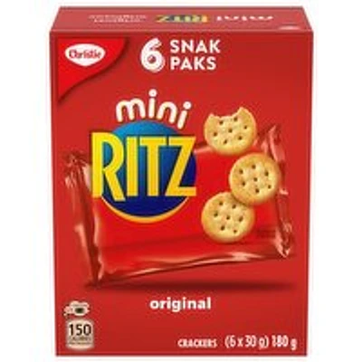 Christie - Ritz Mini Snackpaks, 180 Gram