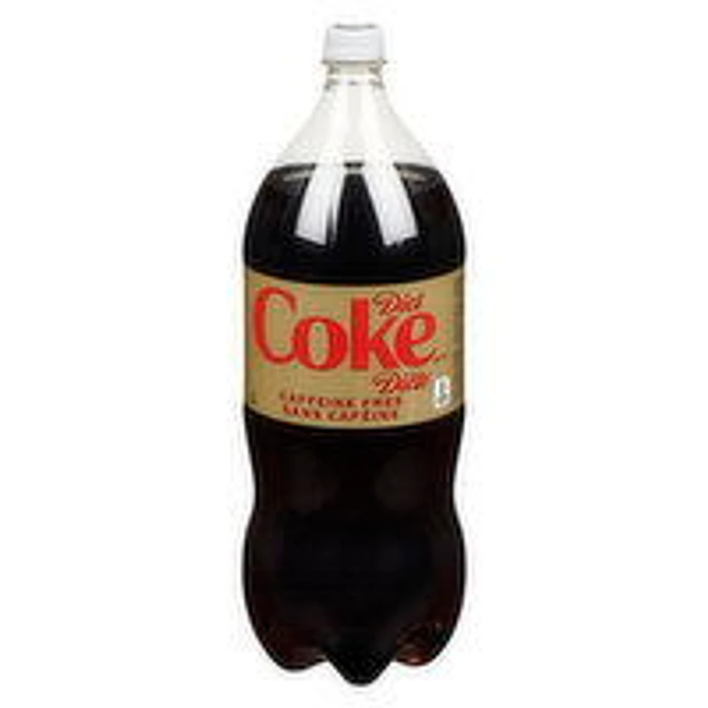 Coca-Cola - Diet Coke Caffeine Free, 2L Botte, 1 Each