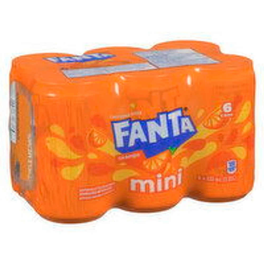 Fanta - Orange Soda, 222 Millilitre