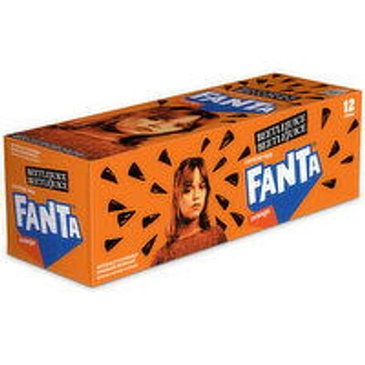 Fanta - Sparkling Beverage, Orange Soda, 355 Millilitre