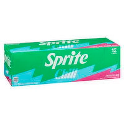 Sprite - Chill Cherry Lime, 355ml Cand, 12 Each