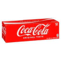 Coca-Cola - Coke Classic 355mL Cans, 12 Each