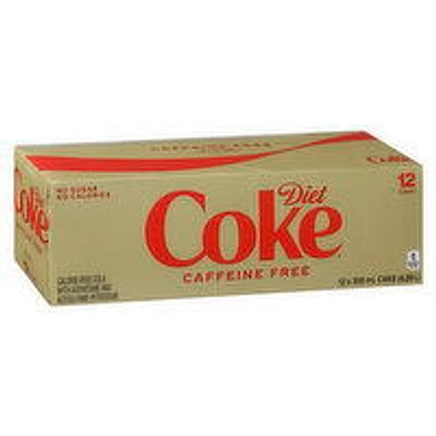Coca-Cola - Diet Coke Caffeine Free 355mL Cans, 12 Each