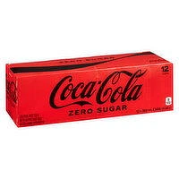 Coca-Cola - Zero Sugar 355mL Cans, 12 Each