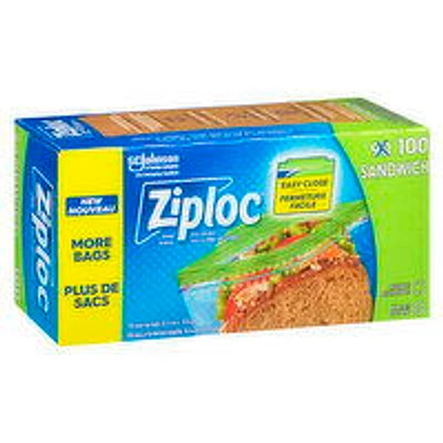 Ziploc - Sandwich Bags, Easy Open Tabs, 90 Each