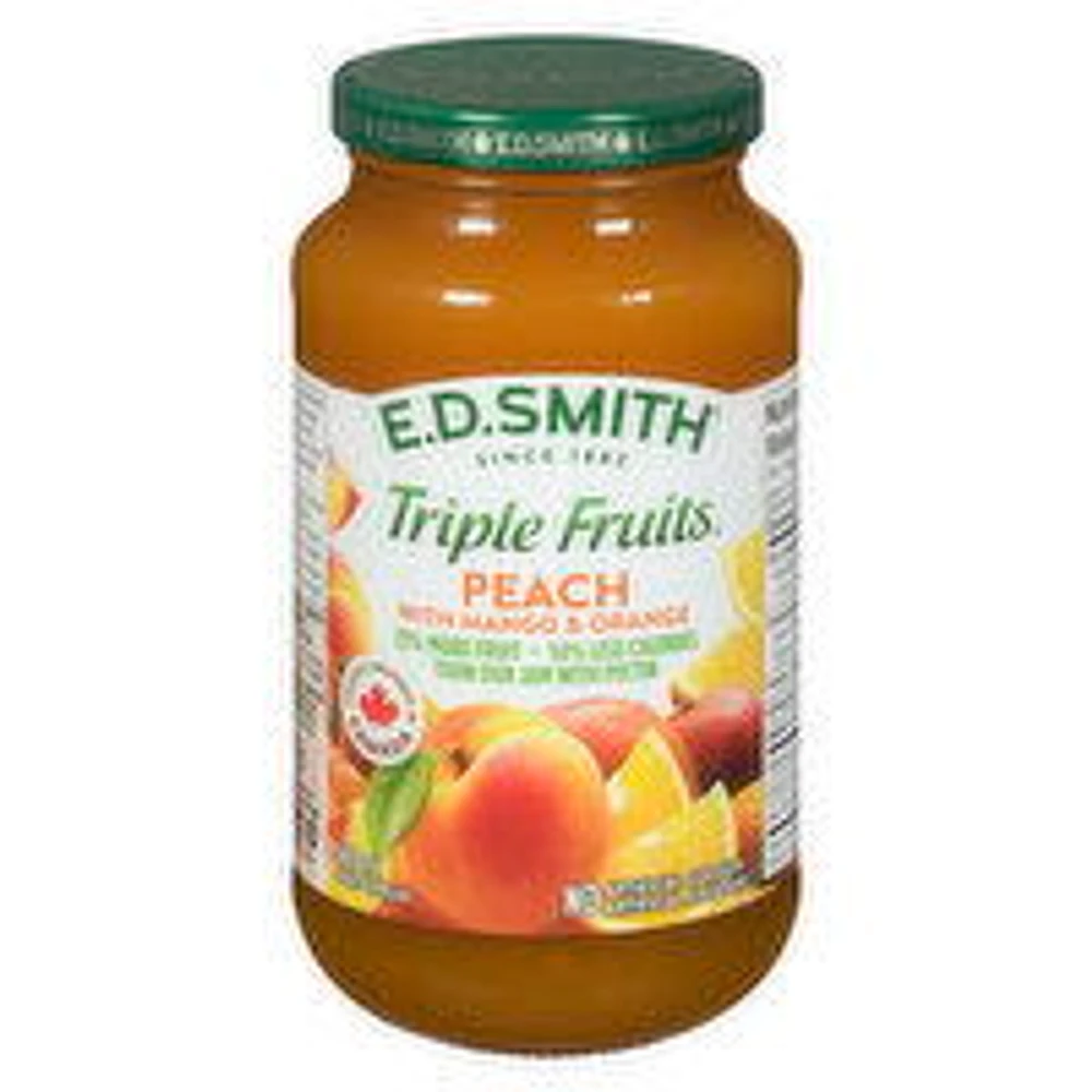 E.D. Smith - Triple Fruits Peach with Mango & Orange, 500 Millilitre
