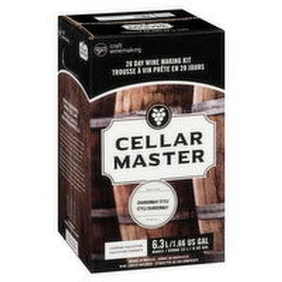 Cellar Master - 28 Day Wine Kit - Chardonnay, 6.3 Litre