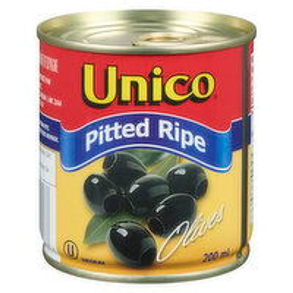 Unico - Pitted Ripe Olives, 200 Millilitre