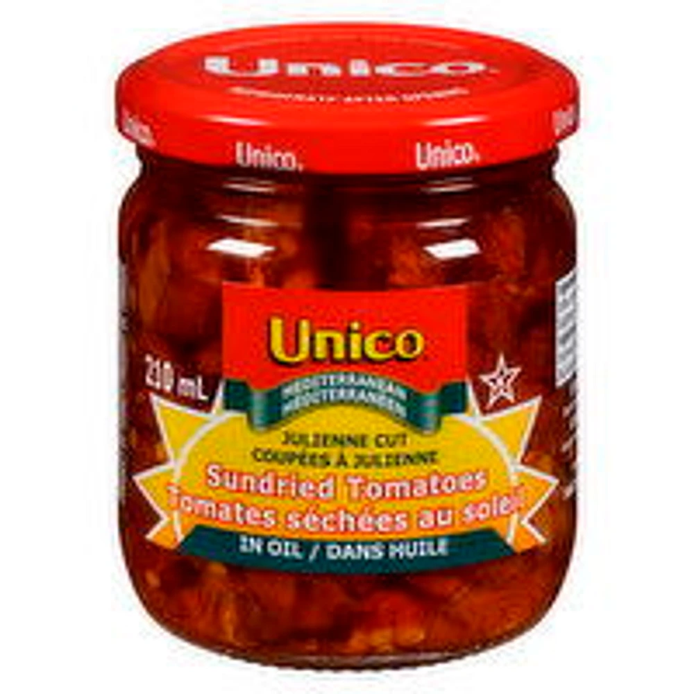 Unico - Mediterranean Julienne Cut Sundried Tomatoes, 210 Millilitre