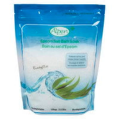 Alpen Secrets - Epsom Salt Bath Soak - Eucalyptus, 1.6 Kilogram