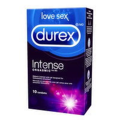 Durex - Intense Orgasmic, 10 Each