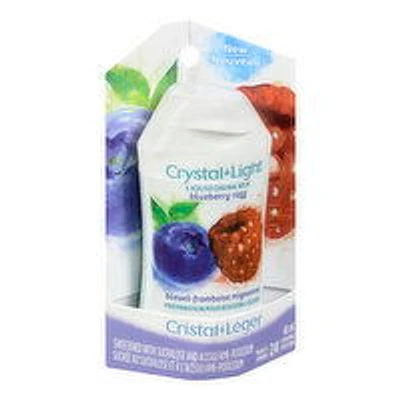 Crystal Light - Liquid Drink Mix Blueberry Razz Low Calorie, 48 Millilitre