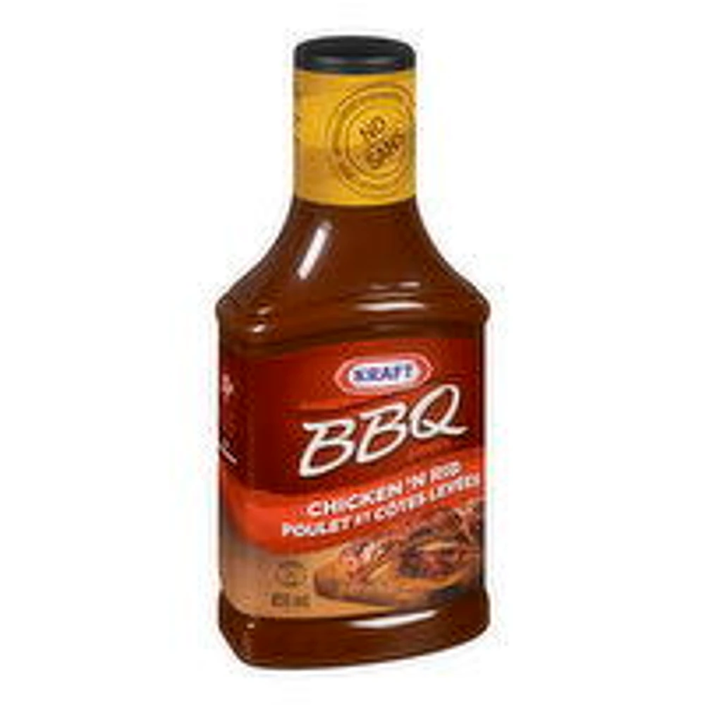 Kraft - BBQ Sauce - Chicken 'n Rib, 455 Millilitre