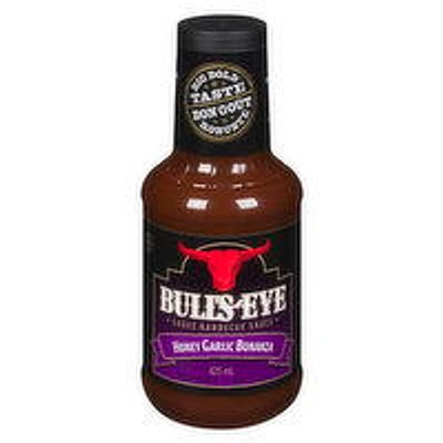 Bull's Eye - Honey Garlic Bonanza Barbecue Sauce, 425 Millilitre