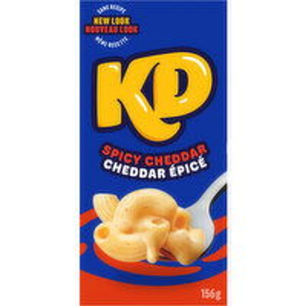 Kraft - Dinner Spicy Cheddar Macaroni & Cheese, 156 Gram