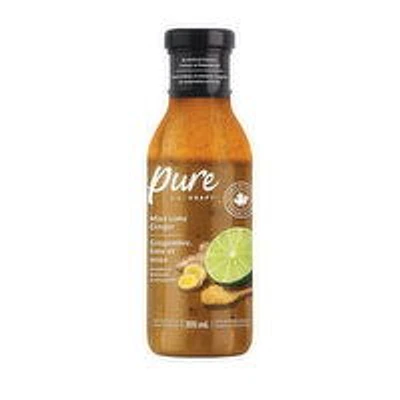 Pure J.L. Kraft - Miso Lime Ginger Dressing & Marinade, 355 Millilitre