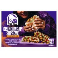 Taco Bell - Crunchy Wrap Supreme, 642 Gram
