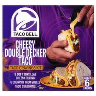 Taco Bell - Cheesy Double Decker Taco, 401 Gram