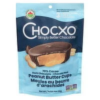 ChocXO - Dark Chocolate Peanut Butter, 68 Gram