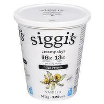 Siggis - Yogurt Vanilla 3.25%, 650 Gram