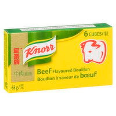 Knorr - Beef Bouillon Cubes, 6 Each