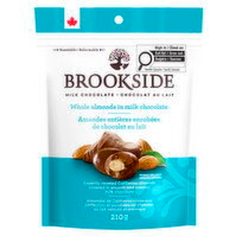 Brookside - Milk Chocolate Whole Almonds, 210 Gram