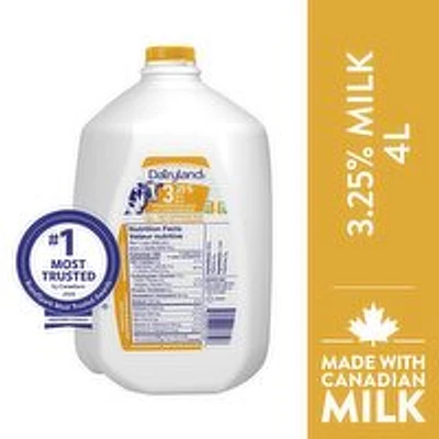 Dairyland - 3.25% Milk, 4 Litre