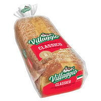 Villaggio - Bread, Italian Style Classico Thick Slice White, 510 Gram