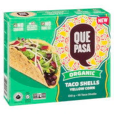 Que Pasa - Taco Shells Yellow Corn, 130 Gram
